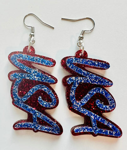 Glitter USA Earrings