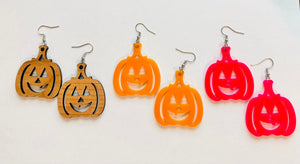 Jack O'Lantern Earrings