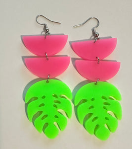 Vacay Palm Dangles