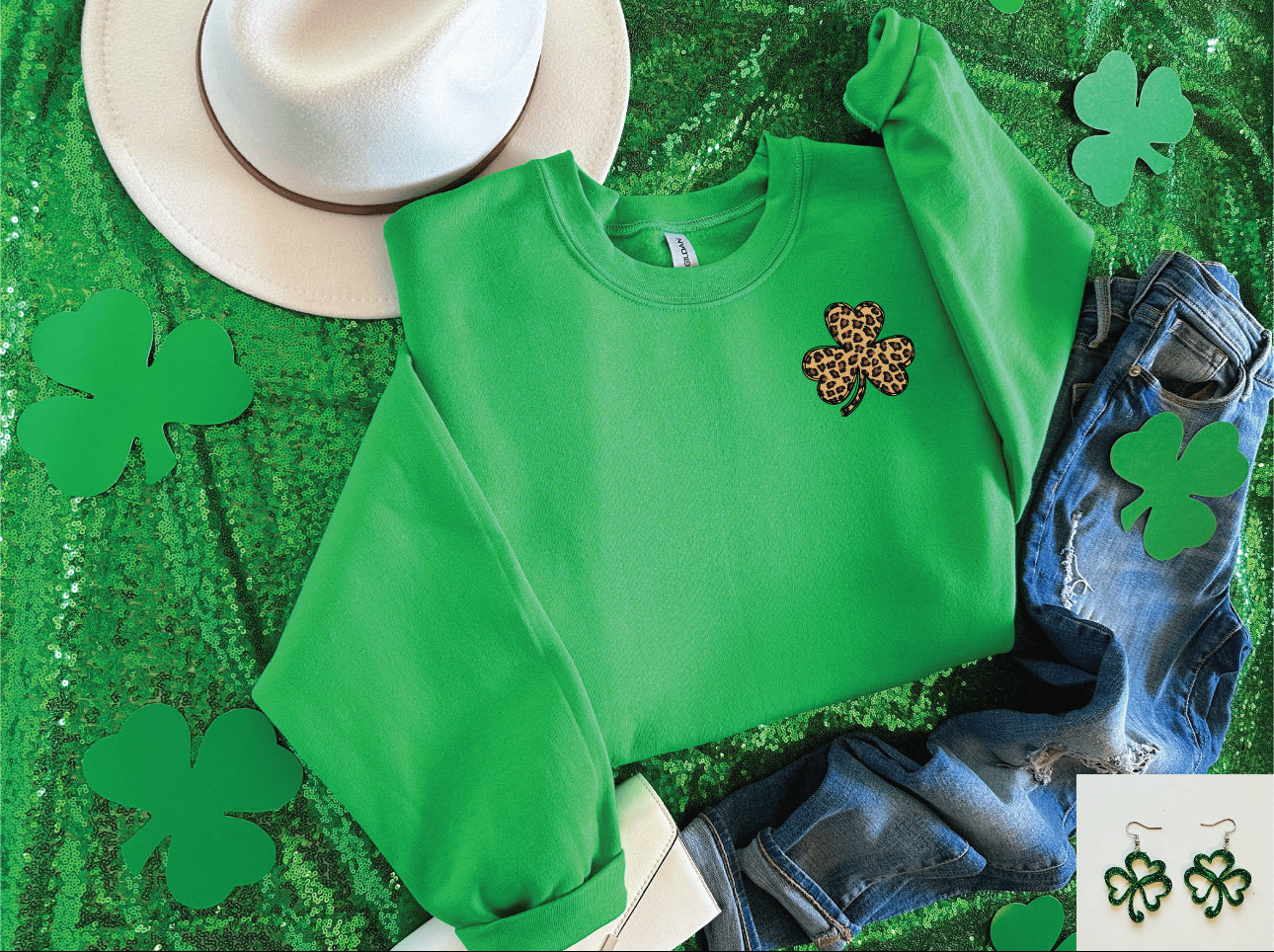 Leopard Pocket Shamrock