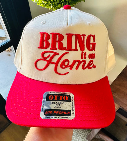 Bring it On Home PUFF EMBROIDERY TRUCKER HAT