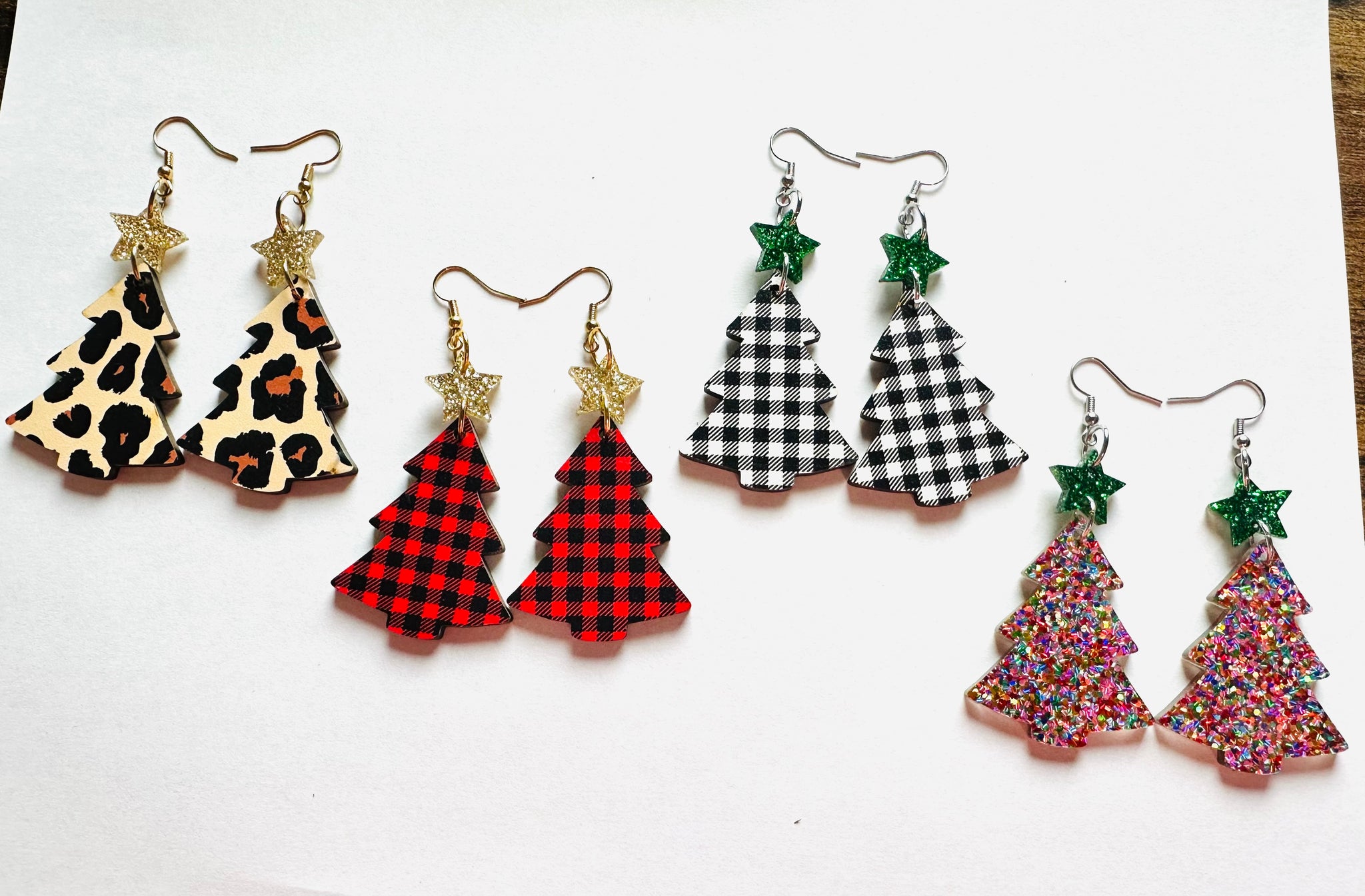 Christmas Tree Earrings