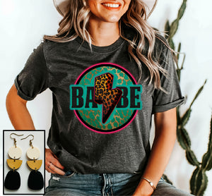 Babe- Leopard Bolt