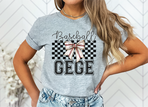 Baseball GEGE- Customizable Names