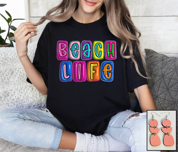 Beach Life- Puff Look