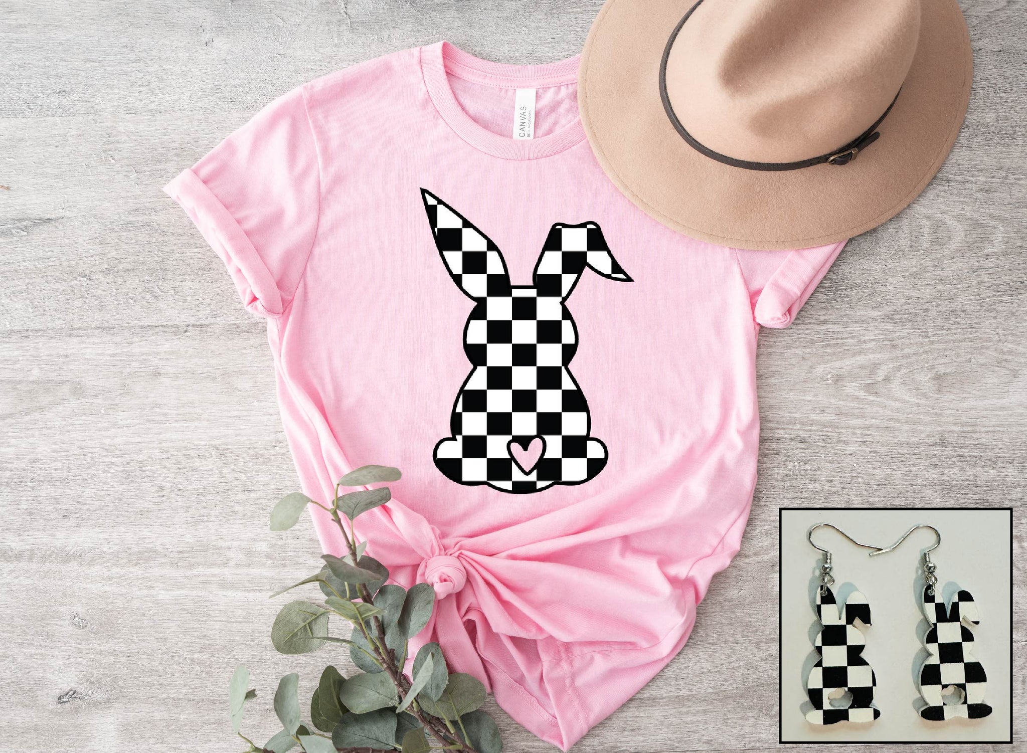 Checkered Bunny