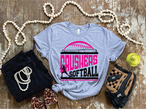 Jennifer- Crushers Softball Retro Spirit Tee