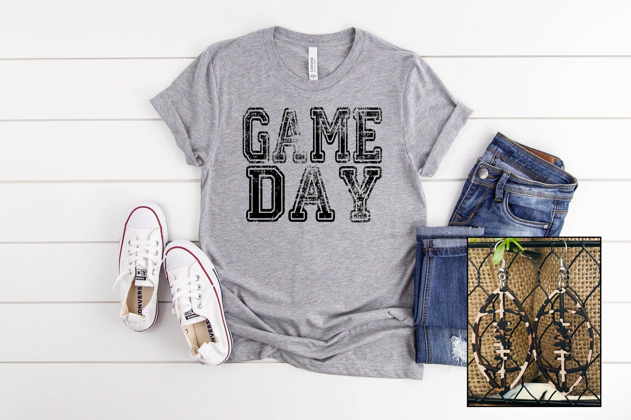 Game Day- Grunge Tee