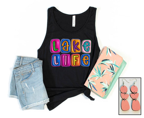 Lake Life- Puff Look (Tank)