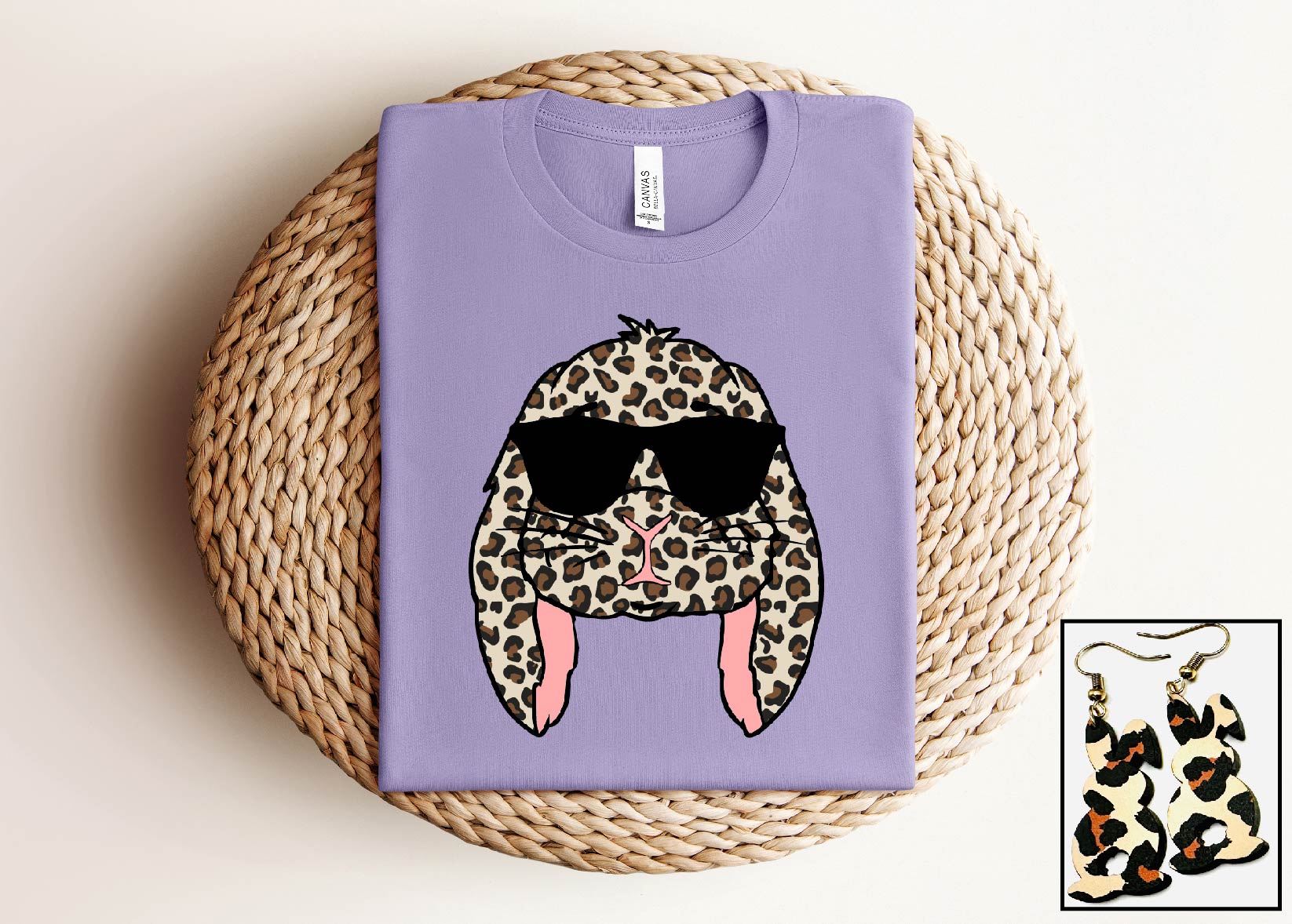 Leopard Bunny- Glasses