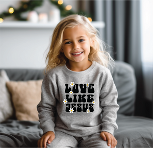 Love like Jesus Youth Athletic Grey