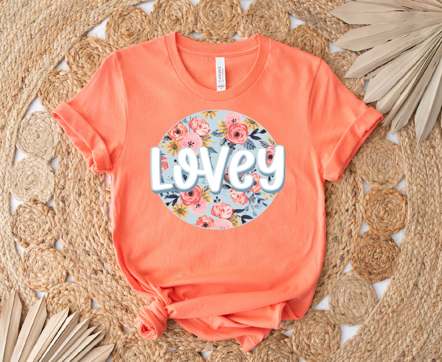 Lovey- Floral Circle