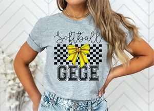 Softball GEGE- Customizable Names