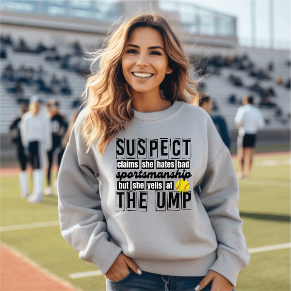 Suspect- softball