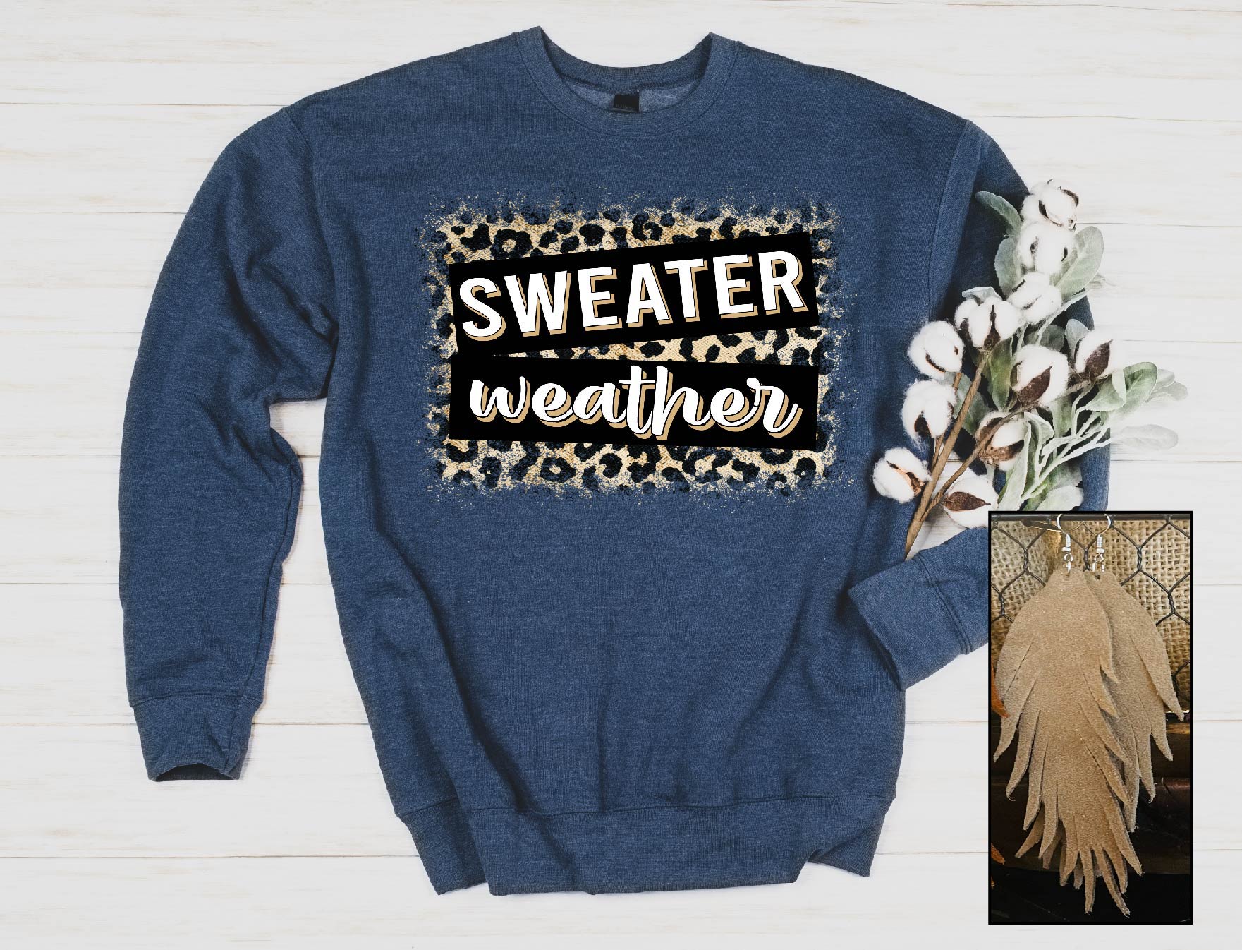 Sweater Weather- Leopard