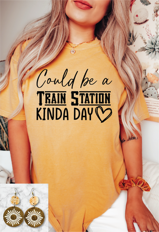 Could Be A Train Station Kind of Day Mustard