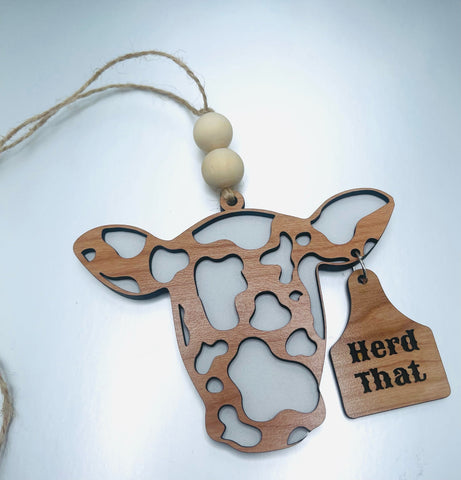 Brown Cow Charm