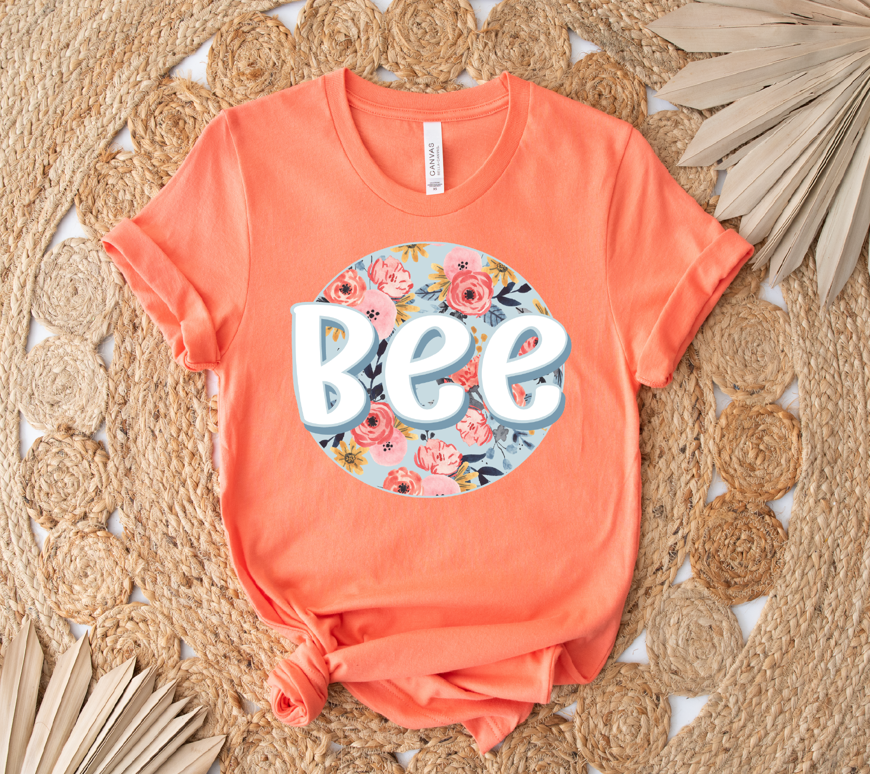 Bee- Floral Circle