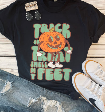 Trick or Treat, Smell My Feet - Black