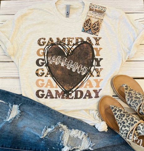 Game Day Heart - Football