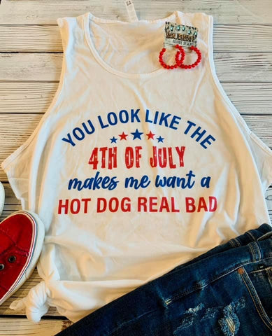 Look Like the 4th of July- Tank