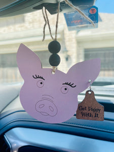 Pig Car Charm/Bag Tag