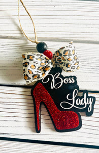 Boss Lady Bag Tag/Car Charm