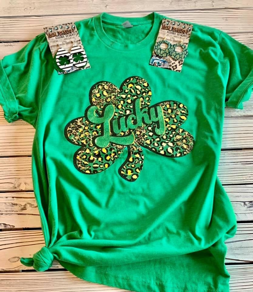 Lucky Leopard Shamrock