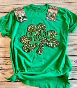 Lucky Leopard Shamrock