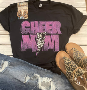 Glitter Cheer Mom