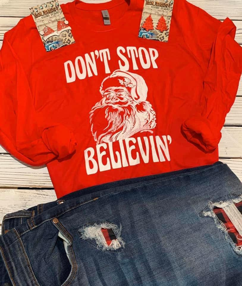 Don't Stop Believin'-Santa