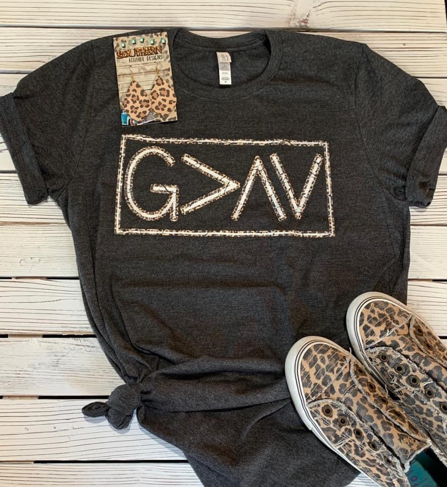 God is Greater Than Highs & Lows- Leopard