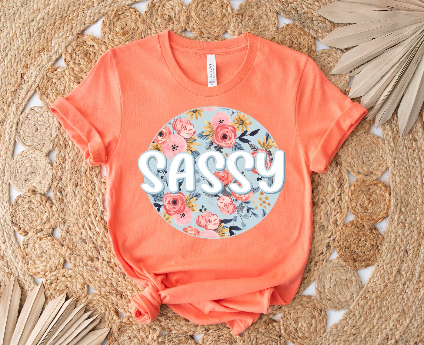 Sassy- Floral Circle