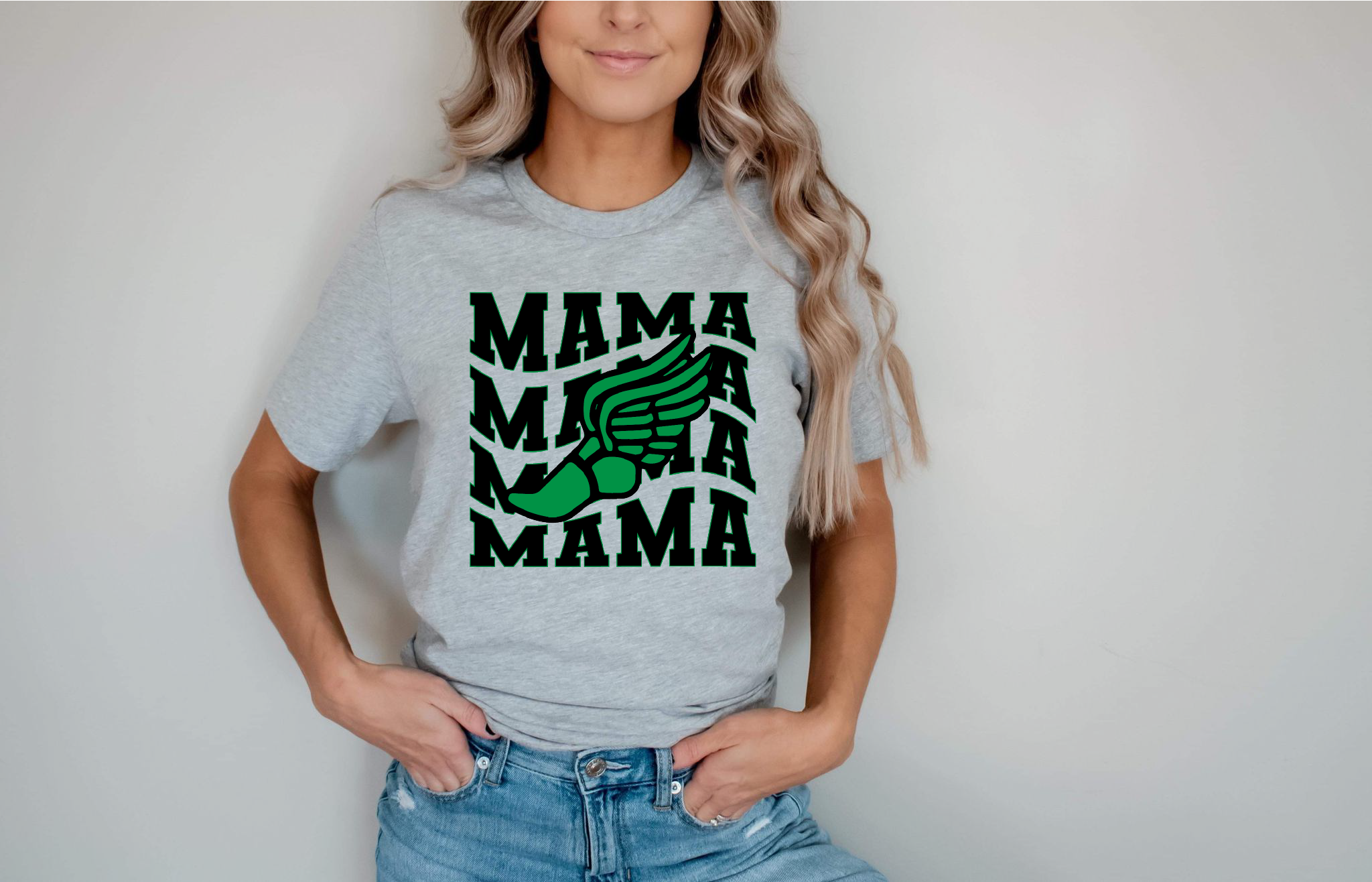 Track & Field Mama- Wave